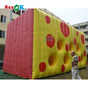 <span class=keywords><strong>Jouet</strong></span> gonflable d'obstacle de forage de trou de fromage amusant pour enfants et adultes - Product Image 2