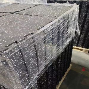 Tapis de sol en caoutchouc SBR/EPDM de haute qualité et haute densité avec isolation phonique, absorption des chocs, durables pour une utilisation en salle de sport, tailles personnalisées - Product Image 6