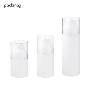 Stocky PP Airless Pump <b>Bottles</b> 30-100ml – Refillable Empty for Serum, Lotion & Sunscreen - Product Image 1