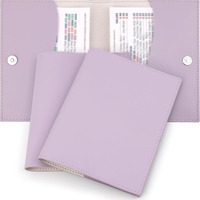 Porte-cartes de score en cuir PU moderne avec boucle magnétique, étui pour cartes de Mahjong, couleur personnalisée, kit de jeu portable souple – Stock disponible