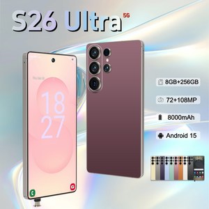 สมาร์ทโฟนรุ่นใหม่ล่าสุดจากโรงงาน ขายส่ง ขนาด 6.9 นิ้ว รองรับ 5G ความถี่ทั่วโลก คุณภาพสูง ปลดล็อคด้วยใบหน้า S26 Ultra สมาร์ทโฟนระบบ Android - Product Image 3