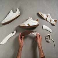 Zapatillas Deportivas de Diseño Alemán Inspiradas en el Estilo Trainer, de Cuero Genuino, de Caña Baja, con Cordones, Transpirables, Cómodas y Casuales para Hombre y Mujer