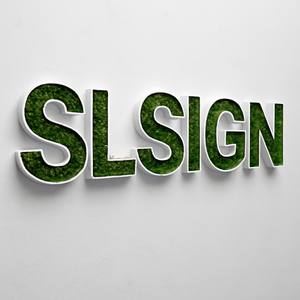 หญ้าเทียมสีเขียวตกแต่งผนัง<span class=keywords><strong>สัญลักษณ์</strong></span>มอส3D โลโก้ของบริษัทแบบเฉพาะตัว - Product Image 2