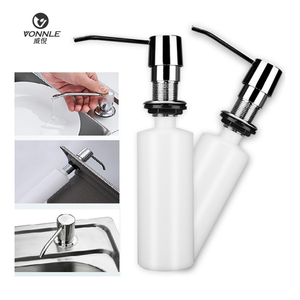 Distributore di sapone in acciaio inox lavabo lavabo lavello lavello da cucina <span class=keywords><strong>detersivo</strong></span> <span class=keywords><strong>per</strong></span> lavastoviglie - Product Image 4