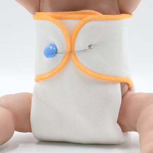 <span class=keywords><strong>Pañales</strong></span> de tela ajustados de alta absorción, lavables, ecológicos, ajustables para bebé - Product Image 2