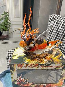 Figura in PVC di Agatsuma Zenitsu da <span class=keywords><strong>Demon</strong></span> <span class=keywords><strong>Slayer</strong></span>: <span class=keywords><strong>Kimetsu</strong></span> <span class=keywords><strong>No</strong></span> <span class=keywords><strong>Yaiba</strong></span>, 35 cm, con Illuminazione - Product Image 5
