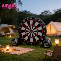 Jeu de cible gonflable pour le football, idéal pour les matchs et les expositions