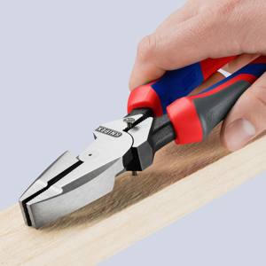 Alicates universales Knipex de 6 pulgadas, mandíbula dentada de acero al cromo vanadio, grado industrial - Product Image 1