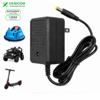 Chargeur de batterie au plomb 24V pour voiture électrique pour enfants, scooter, kart, véhicule électrique, chargeur avec prise DC 5,5 mm, prise US EU