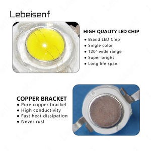 مصباح لومن عالي الطاقة بقدرة 1 واط و 3 واط ، خرزة رقاقة ، جهد منخفض-من من من من من من من من على شكل حرف 50-من من من من من من نوع 20 - Product Image 4