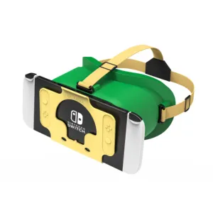 DEVASO kacamata Headset VR dapat disesuaikan untuk Nintendo Switch/ Switch OLED Controller Game aksesoris