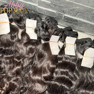 Envío de la gota Cabello indio crudo Extensiones de cabello humano sin procesar Paquetes de cabello <span class=keywords><strong>rizado</strong></span> birmano crudo Peluca Salón - Product Image 6
