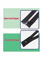 0 #   Mini fermeture éclair en nylon à verrouillage automatique, à glissière libre, pour vêtements de poupée, couture, artisanat, accessoires vestimentaires, projets DIY faits main