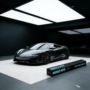 Film de protection de peinture auto-réparateur en nano-revêtement noir <span class=keywords><strong>Hexis</strong></span> pour voiture, garantie 10 ans, anti-rayures, film TPU PPF en rouleau - Product Image 1