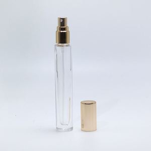 Vente en gros de flacons d'échantillons de parfum carrés en verre transparent personnalisés, 10 ml, avec bouchon à vis et boîte, impression sérigraphiée - Product Image 5