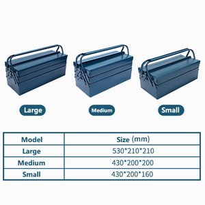Portable Hand-held <strong>Metal</strong> Tool Box Tool Cabinet <strong>Toolbox</strong> Factory Price for Multi-application - Product Image 6