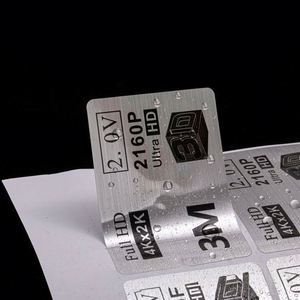 Vinyl <b>Sticker</b> Printing Adhesive Labels Custom Barcode <b>Roll</b> Label <b>Sticker</b> Factory Custom Custom logo <b>Sticker</b> Ink Jet Label - Product Image 4
