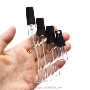 Vente en gros 2ml 3ml 5ml 8ml 10ml Mini vaporisateur vide Testeur de parfum rechargeable Échantillon de bouteille de parfum en verre de voyage avec couvercle à vis - Product Image 2