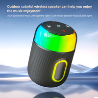 Nouveau haut-parleur de camping en plein air en gros Subwoofer Active RGB Led Light Blue Tooth haut-parleurs sans fil Super Bass