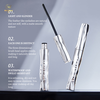 Mascara vegan à volume extra, naturellement bouclé, résistant à l'eau, longue tenue, séchage rapide, avec logo personnalisé, marque privée
