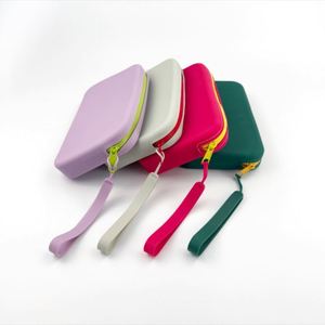 Fashionable Large Capacity Candy Soft Handle Zipper Waterproof <b>Makeup</b> <b>Brush</b> Pouch Travel Portable Stylish Cosmetic Storage <b>Case</b> - Product Image 6