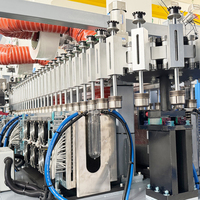 Machine de soufflage de bouteilles 10L entièrement électrique, 2 cavités, certifiée CE, 1500 BPH, PET, grand volume, automatique