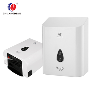 Nouveau design 2026 – Sèche-mains électrique mural pour salle de bain d'hôtel, à jet hygiénique, blanc argenté, avec capteur automatique et séchage rapide - Product Image 3