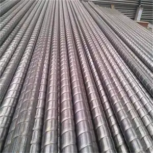 Top Quality Stainless Steel Copper Corrugated Spiral Tube For Heater Exchanger