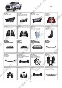 Parachoques Trasero Cromado Metálico AC-440E-G.<span class=keywords><strong>V</strong></span> para Toyota VIGO '05-14, Piezas de Camioneta BPTY04067 - Product Image 6