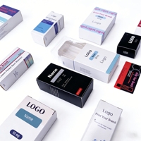 Étiquettes et boîtes en papier de haute qualité pour flacons de 3 ml, 5 ml, 10 ml, ensemble de contenants de recharge personnalisés