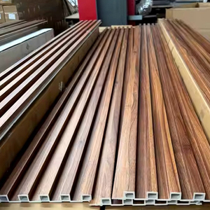 Venda Direta de Fábrica Painéis de Parede 3D WPC Ecológicos, Impermeáveis, Retardantes de Chamas e Antissépticos para Paredes Internas de Hotéis e Lojas - Product Image 5