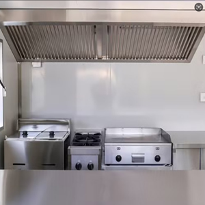 Оптовая продажа, мобильный барный прицеп, гамбургер, хот-дог, печь для пиццы, еда, грузовик, прицеп с полностью оборудованной кухней - Product Image 2