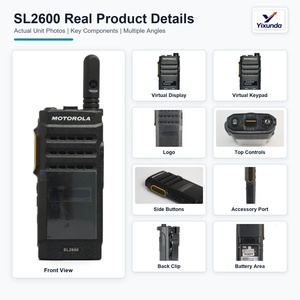 Radio Portátil Original <span class=keywords><strong>Motorola</strong></span> SL2600 MOTOTRBO DMR, 256 Canales, Teclado Virtual OLED <span class=keywords><strong>para</strong></span> Hostelería, Kit al por Mayor - Product Image 2
