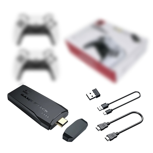 M8S TV Game Console - Wireless Dual-player Controller for 4K High-definition Export - M8 Home Game Console