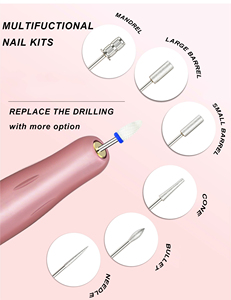 2023 Mini stylo USB perceuse à ongles Machine pièce à main électrique pour <span class=keywords><strong>manucure</strong></span> et pédicure E-File polissage amélioré - Product Image 3