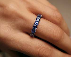 Anillo de Diamante de Laboratorio con Corte Radiante Brillante de Primera Calidad para Mujer, Certificado IGI, Engaste de Puntas, Joyería de Compromiso y Boda - Product Image 3