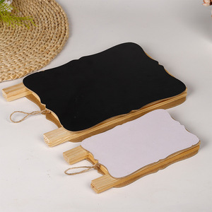 Wooden A Frame Desktop Advertising Board Large And Small <b>Portable</b> For Shop <b>Bar</b> Counter Display Sign - Product Image 4