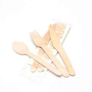 Mini tenedor de madera y cuchara de miel para el hogar, utensilios <span class=keywords><strong>baratos</strong></span> de China - Product Image 2