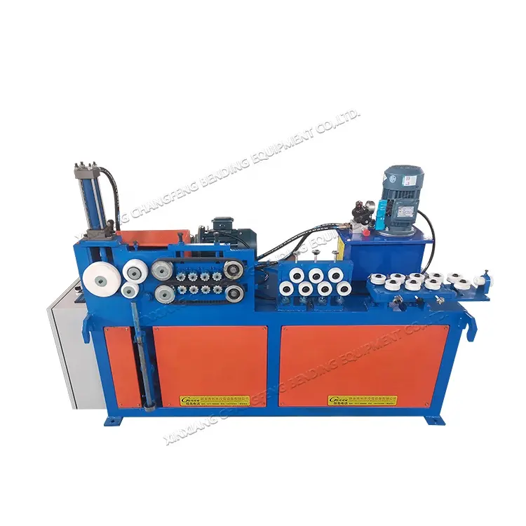 High Precision Spiral Flat Steel And Pipe CNC Wire Bending Machine For Small Diameter
