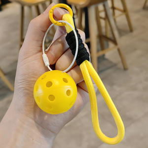 Porte-clés Pickleball en vrac de haute qualité pour étiquettes à bagages sac de sport ornement Pickleball cadeaux - Product Image 3