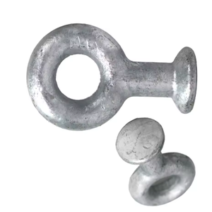 ISO Certified Q Type Hanging <b>Ring</b>, Rigid Steel Shackle <b>Ring</b> for Power Insulator Assembly Fitting - Product Image 3