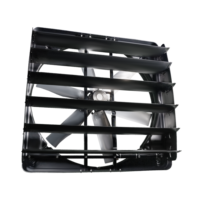 Ventilateur axial EC de 86 pouces avec pales en alliage d'aluminium, ventilateur à persiennes mural pour les fermes avicoles et bovines