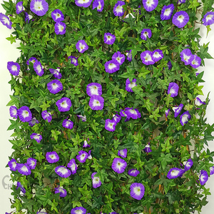 Bloque de Cerca Artificial <span class=keywords><strong>para</strong></span> Jardín, Decoración de Pared de Flores de Seda Plástica <span class=keywords><strong>para</strong></span> Exteriores, Tipo Césped <span class=keywords><strong>para</strong></span> Balcón - Product Image 3