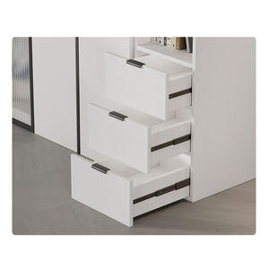 New Design Customized Size Furniture Sliding Door Modern Simple Home Wardrobe <strong>Closet</strong> Design for Bedroom - Product Image 3