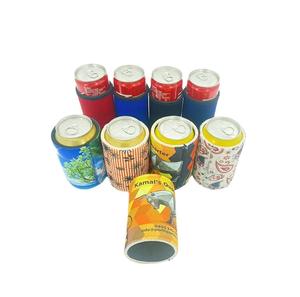 Özel reklam Logo markalı yalıtımlı bira güdük şişe Coozies katlanabilir soğutucu çanta özel Logo yalıtımlı Soda soğutucular - Product Image 1