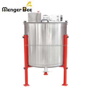 Extracteur de miel électrique automatique Menger Bee à 6 cadres, 250W, en acier inoxydable, équipement de centrifugation apicole, 220V/110V, prix abordable - Product Image 1