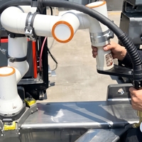 FAIRINO FR3 Precio de Fábrica, Robot de Soldadura Colaborativo de 6 Ejes, Carga Útil de 3 kg, Cobot Ligero con Programación Sencilla