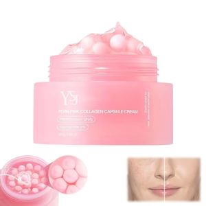 Crema Facial en Cápsulas de Colágeno Rosa YSJ 50ml, PDRN, ADN de Sodio, Niacinamida, Ligera, No Grasosa, Hidratante, Antienvejecimiento para Mujer - Product Image 2