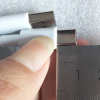 Allonger USB Type C 9MM Connecteur Chargeur de données Câble de charge rapide 5A