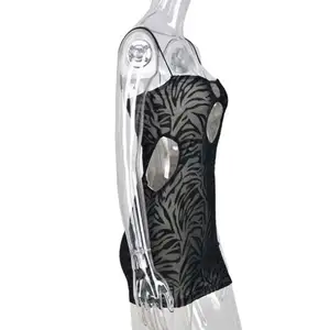 ชุดเดรสมินิไนท์คลับรัดรูปเซ็กซี่สำหรับผู้หญิง,ชุดเดรสลำลองชุดกระโปรงยาวเว้าหลังแขนยาวทันสมัยสำหรับฤดูร้อนปี2022